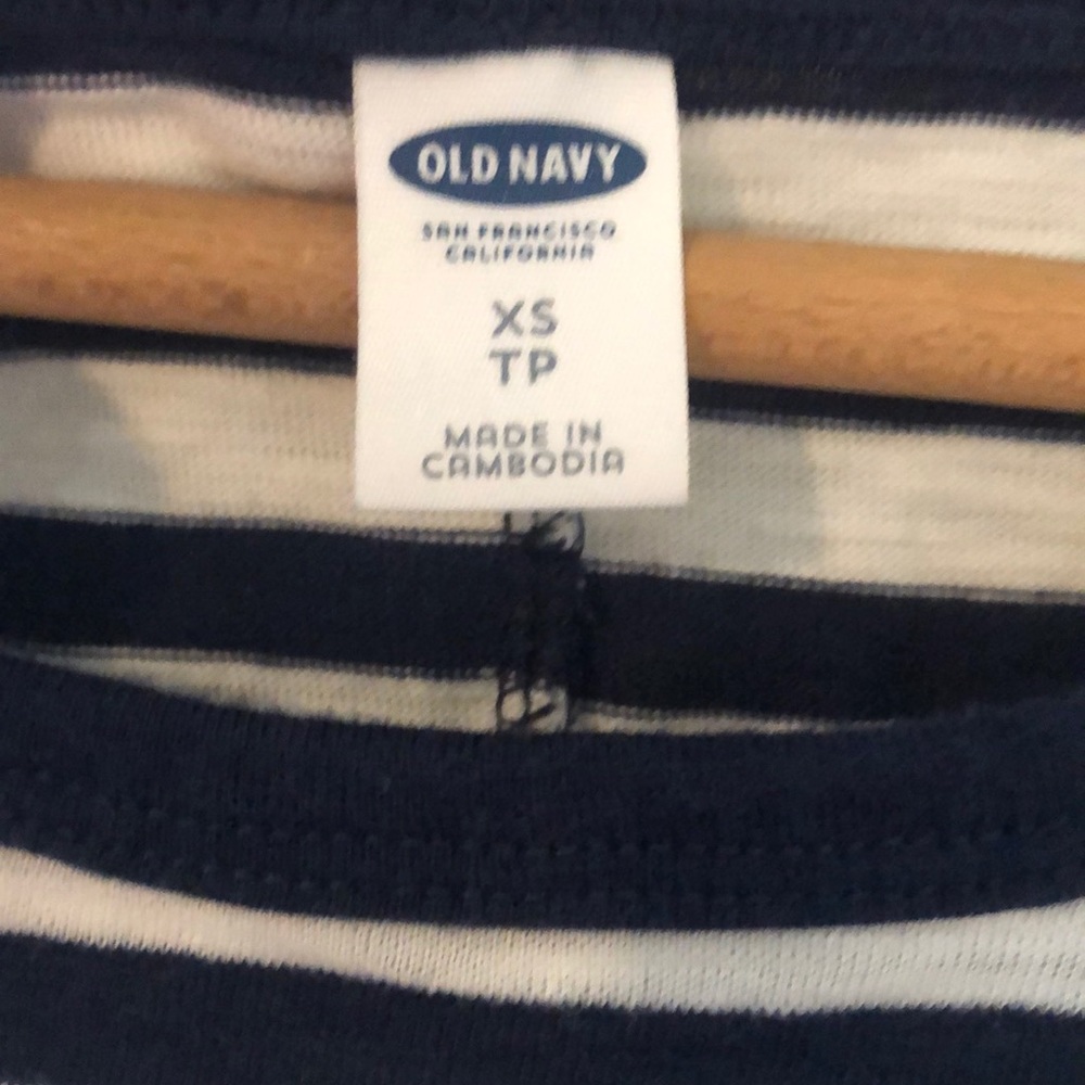 Striped Tee Dress - Picture 2 of 3